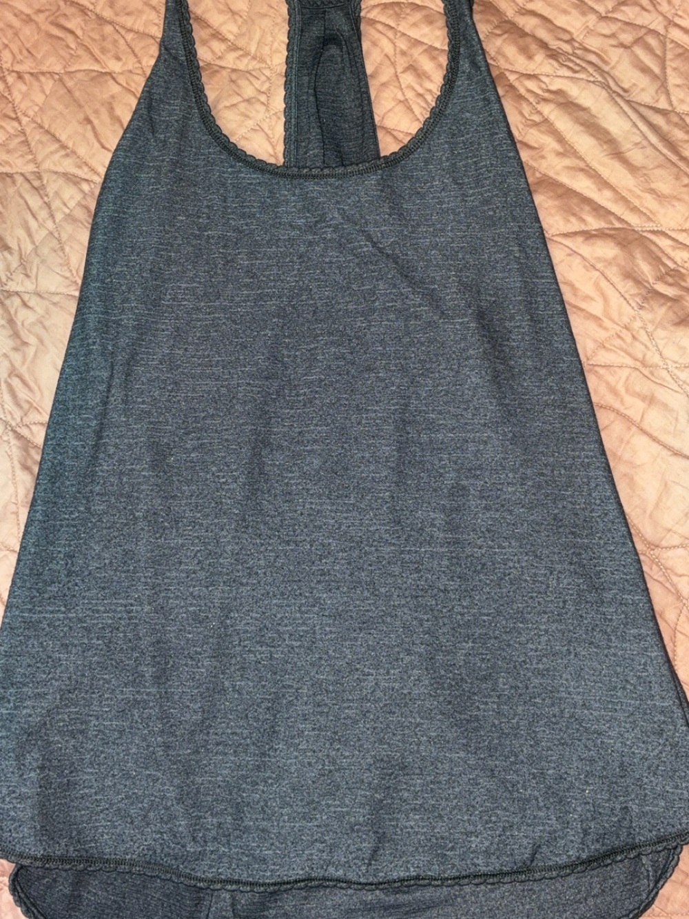 lululemon athletica Women’s Dark Gray Racerback Tank Top